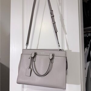 Kate Spade Cameron Light Gray Large Satchel